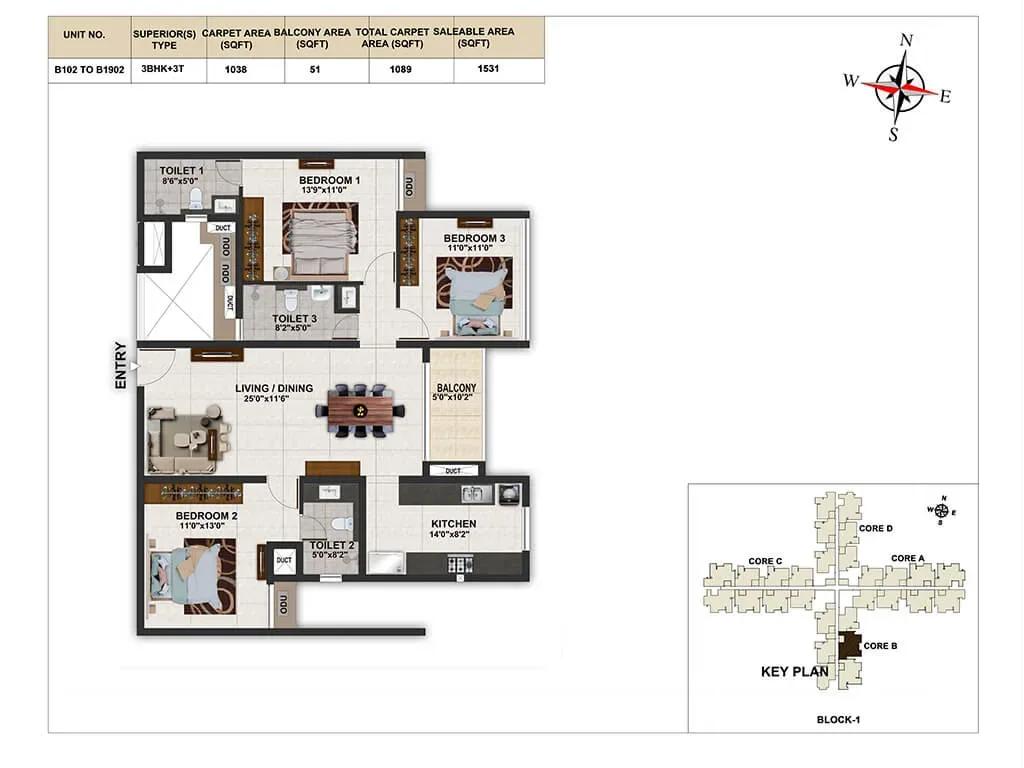 Casagrand Elinor apartments