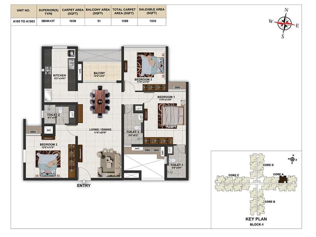 Casagrand Elinor apartments