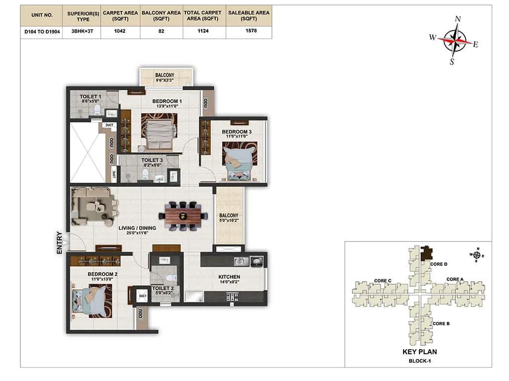Casagrand Elinor apartments