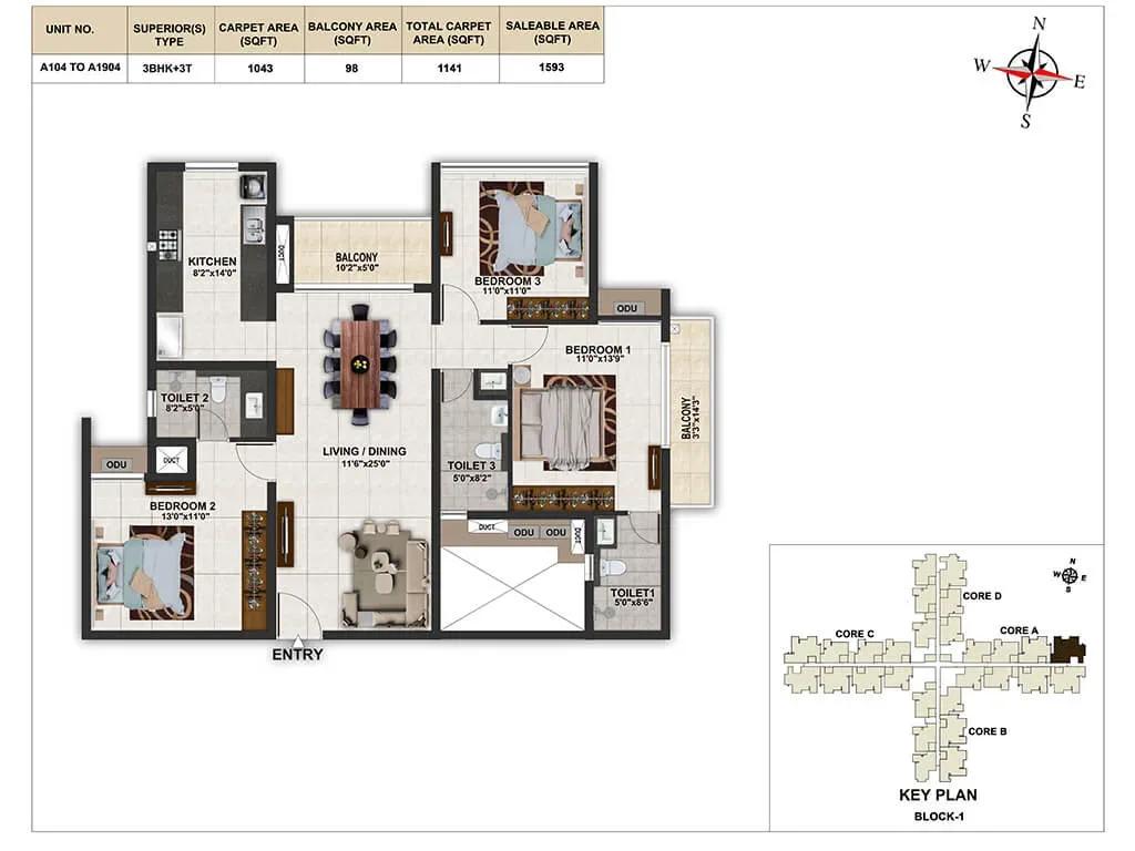 Casagrand Elinor apartments
