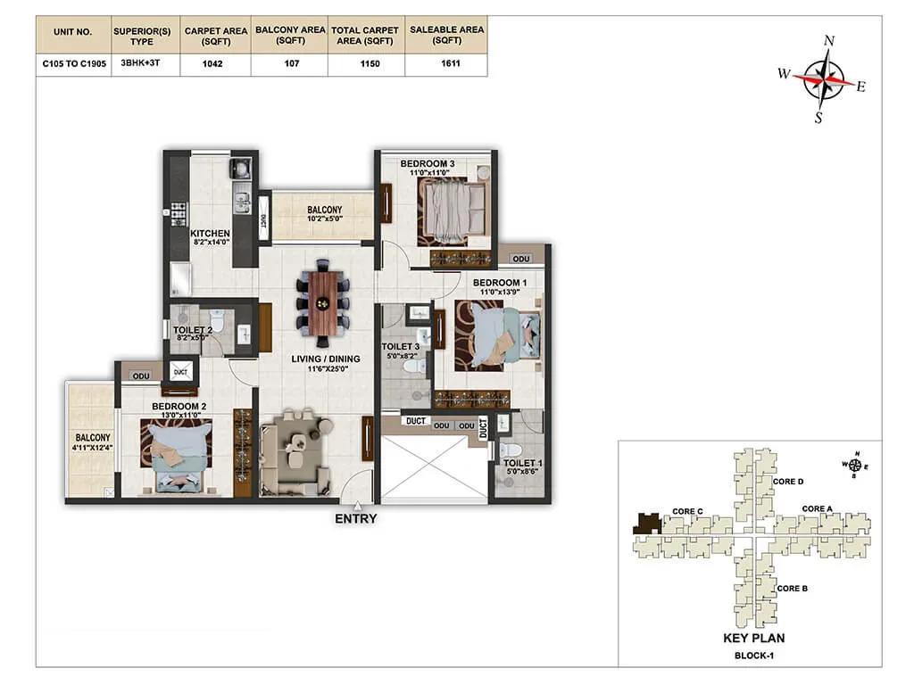 Casagrand Elinor apartments