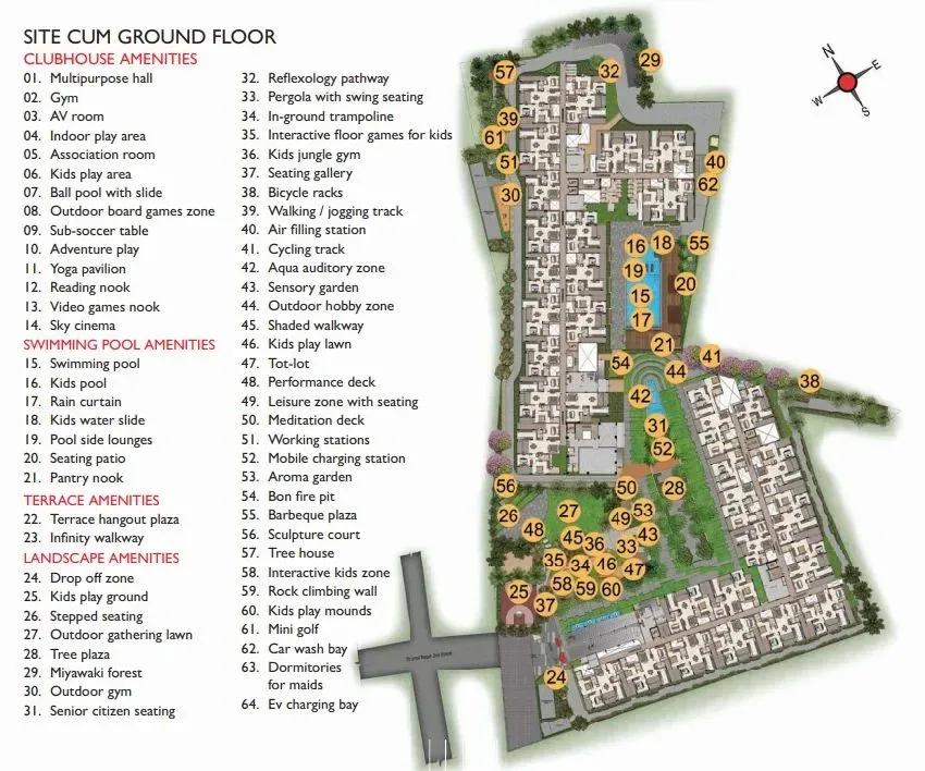 Casagrand Estilo master plan