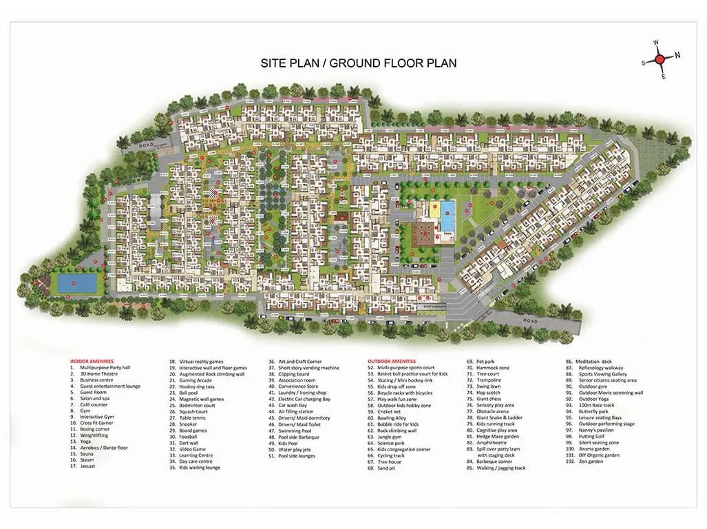 Casagrand Hazen apartments master plan