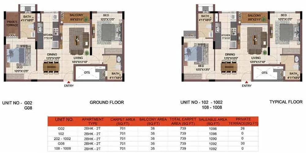 Casagrand Keatsway floor plan