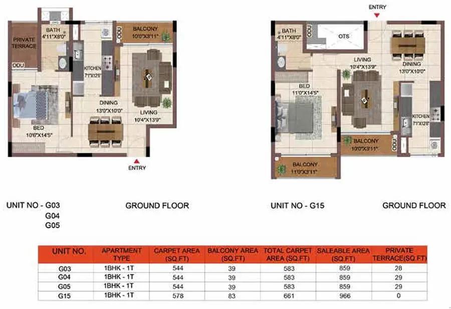 Casagrand Keatsway floor plan
