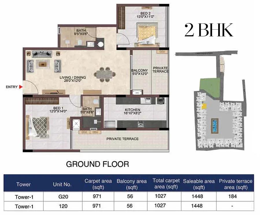 Casagrand Linore apartments floor plan