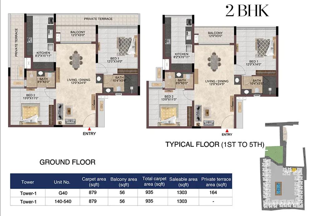 Casagrand Linore apartments floor plan