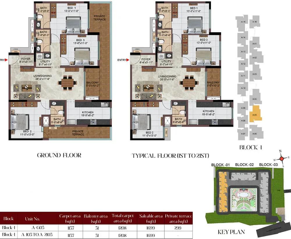Casagrand Massimo apartments