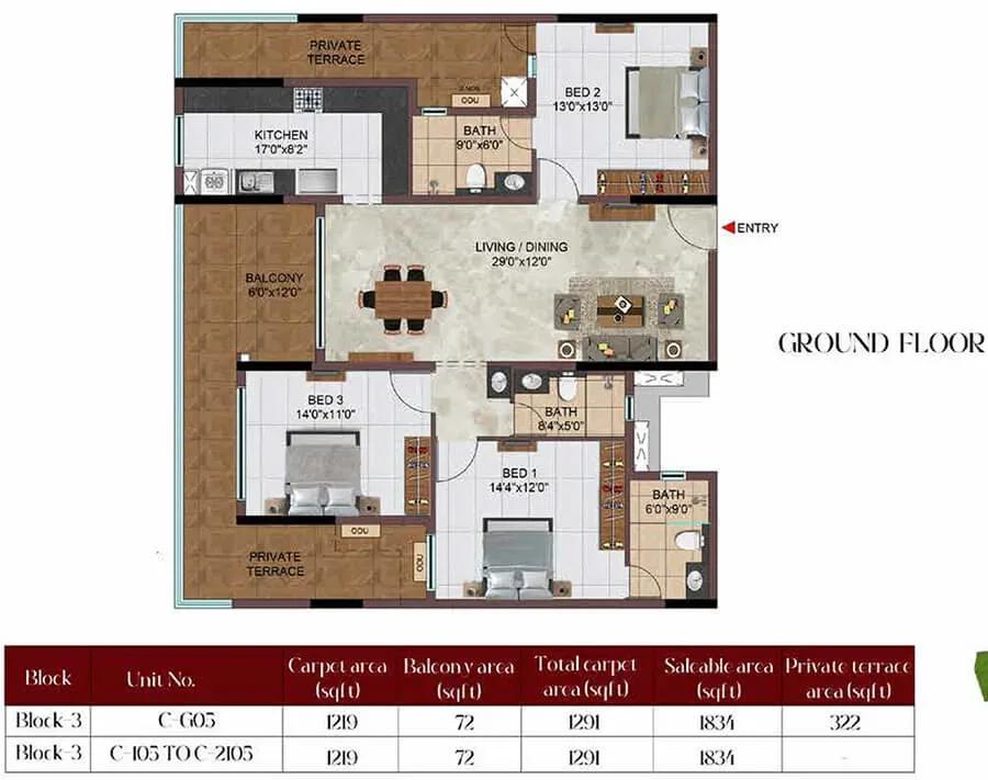 Casagrand Massimo apartments