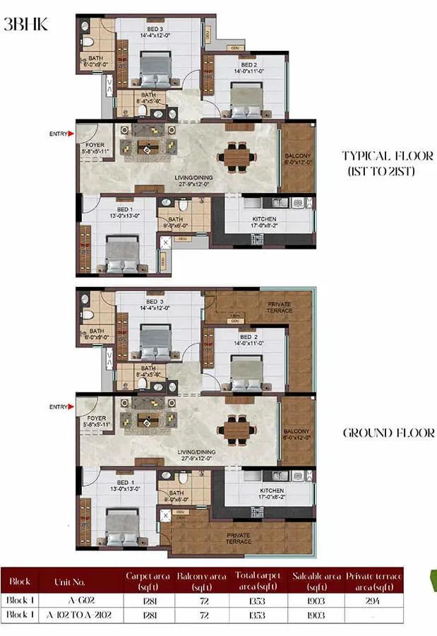 Casagrand Massimo apartments