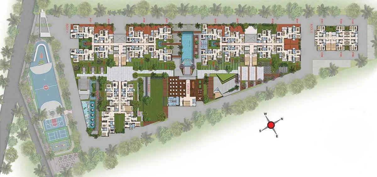 Casagrand Northern Star apartments master plan