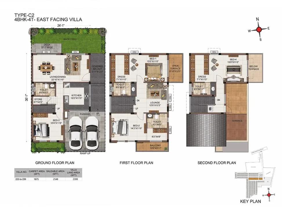 Casagrand Platinum Villas floor plan