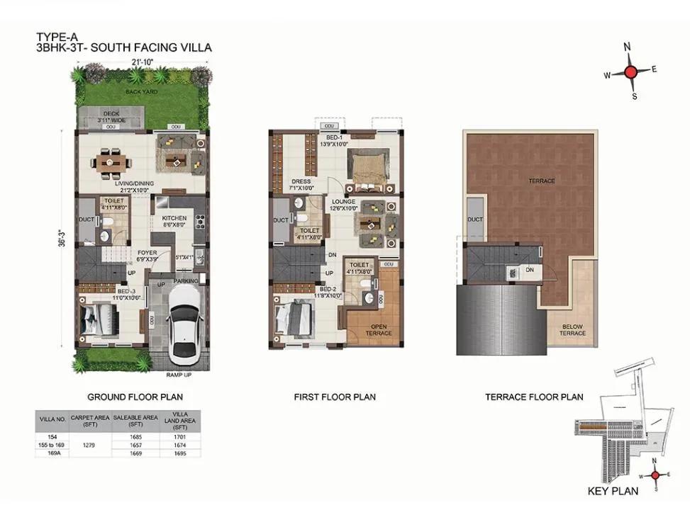 Casagrand Platinum Villas floor plan