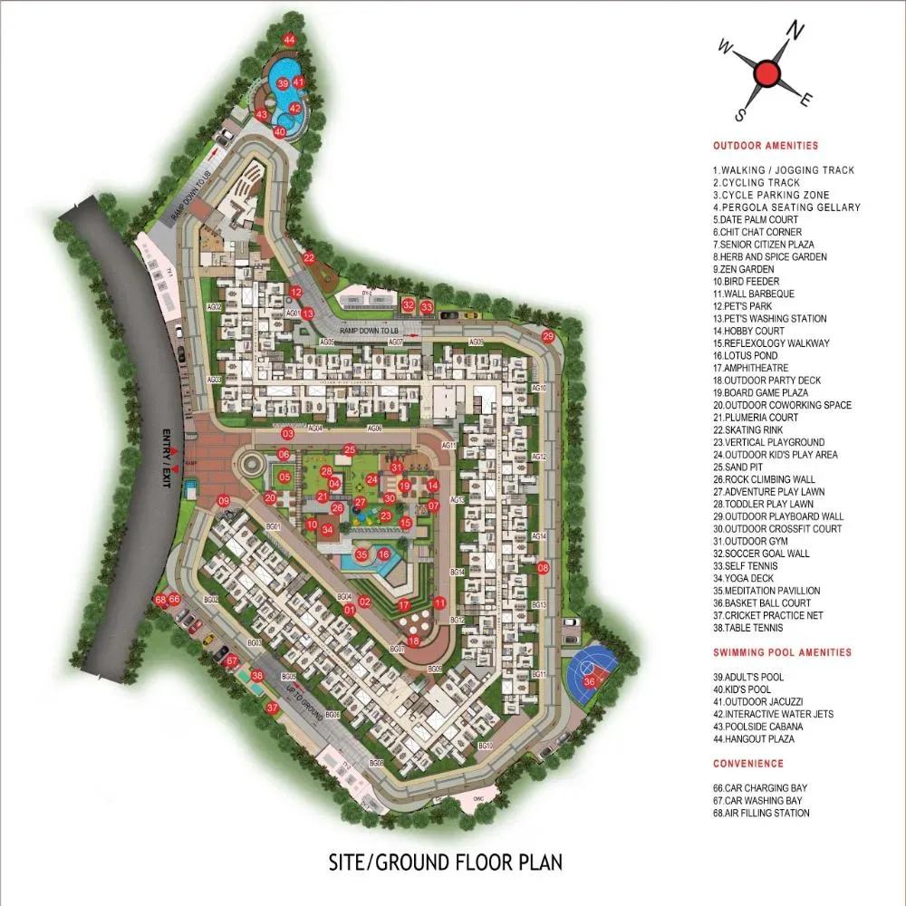 Casagrand Promenade Apartments master plan