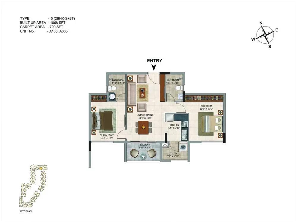 CasaGrand Royce apartments floor plan
