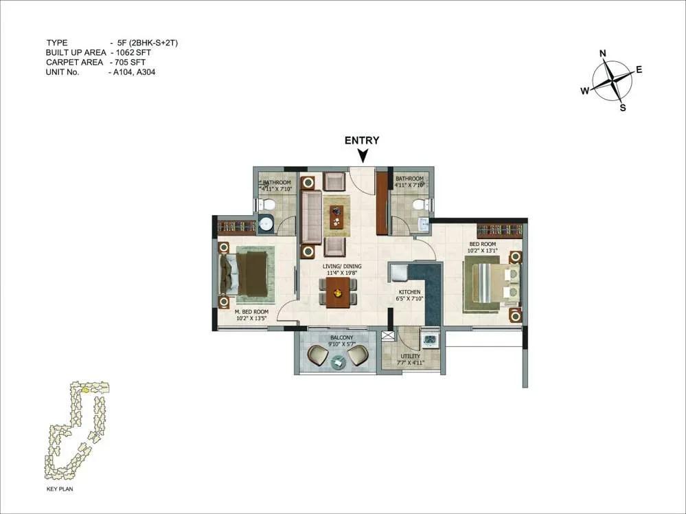 CasaGrand Royce apartments floor plan
