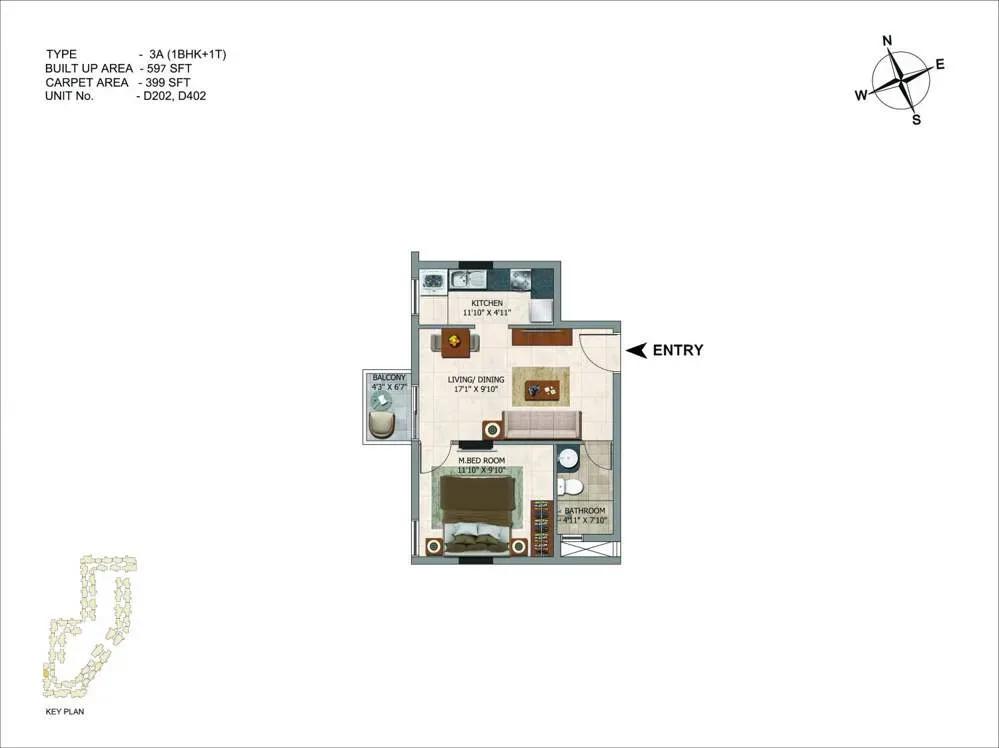 CasaGrand Royce apartments floor plan
