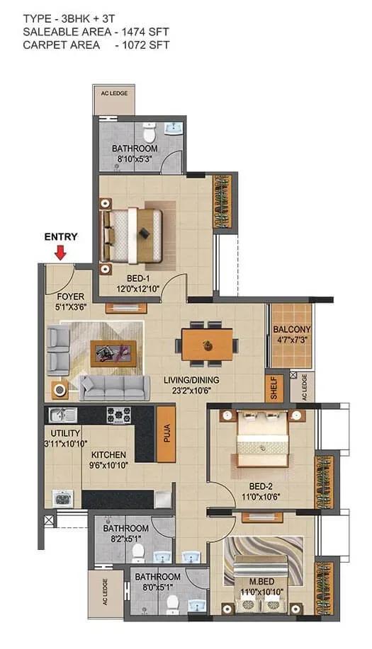 Casagrand Supremus apartments