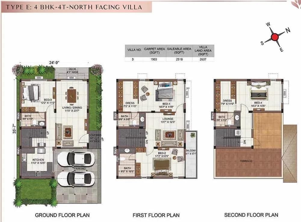 Casagrand Tranquil villas