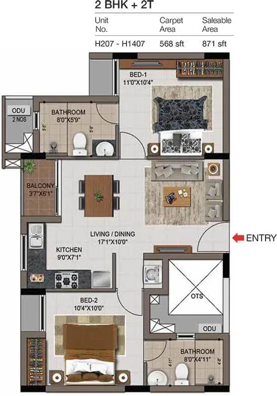 CasaGrand Zenith apartments