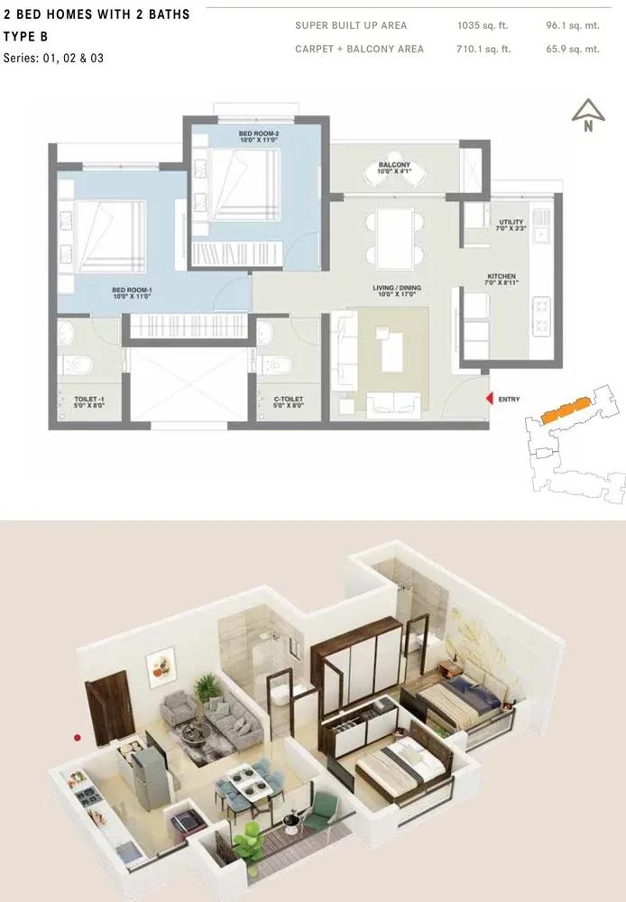 Century Codename New You apartments