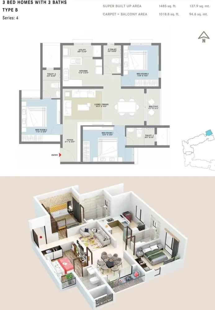 Century Codename New You apartments