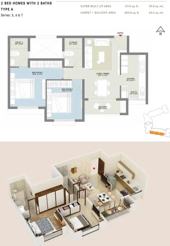 Century Codename New You apartments