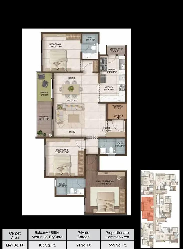 CKPC Heart of Harmony apartments