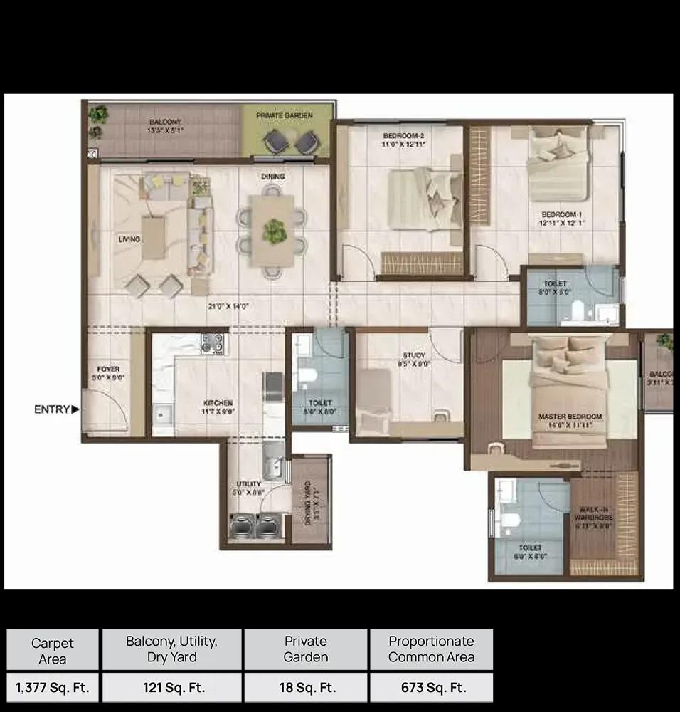 CKPC Heart of Harmony apartments
