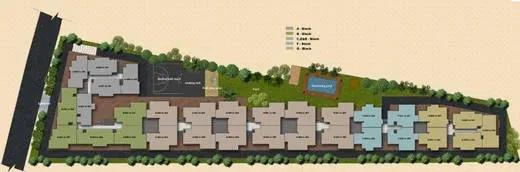 Concorde Amber apartments master plan