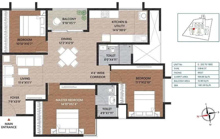 Concorde Neo apartments