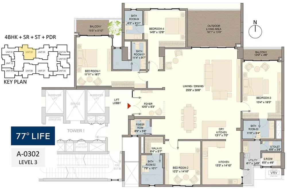 Divyasree 77 Life apartments