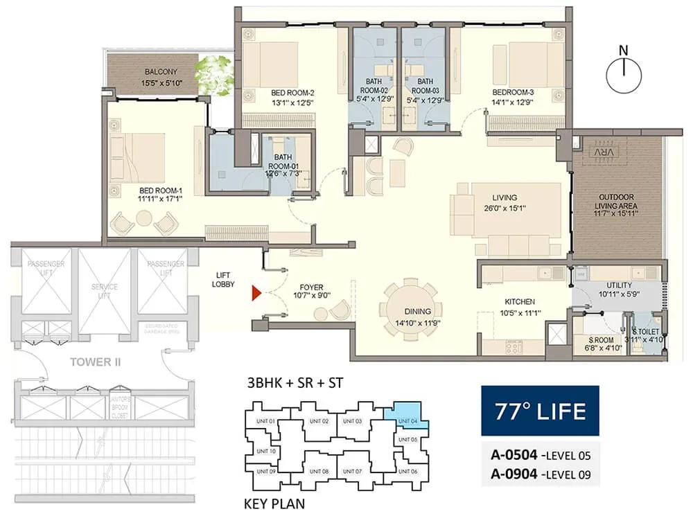 Divyasree 77 Life apartments