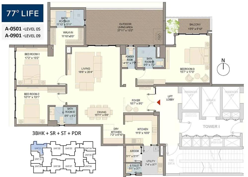 Divyasree 77 Life apartments