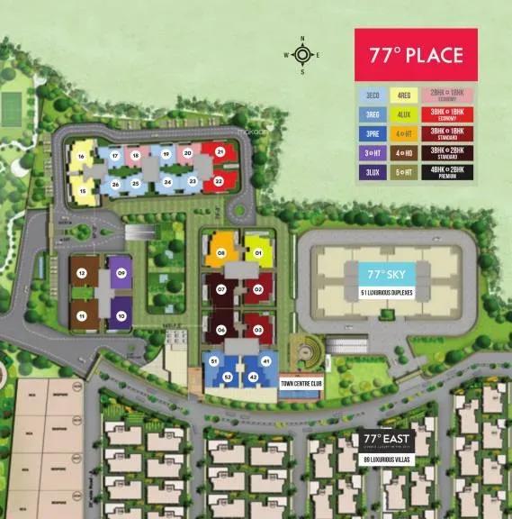 Divyasree 77 Place apartments