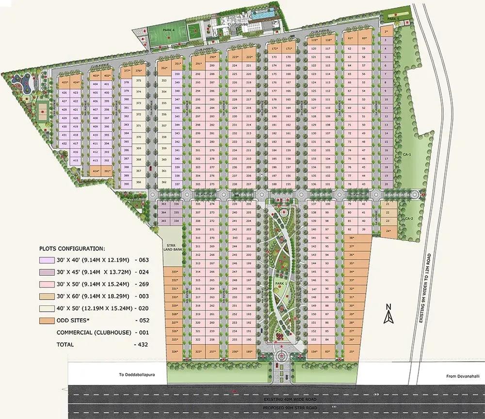 DNR Solace Plots plots master plan