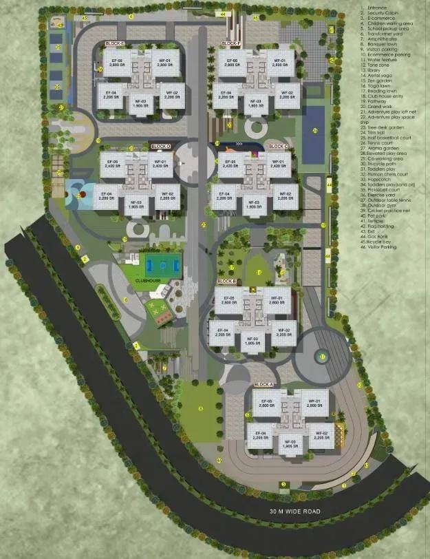 DSR CIEL apartments master plan