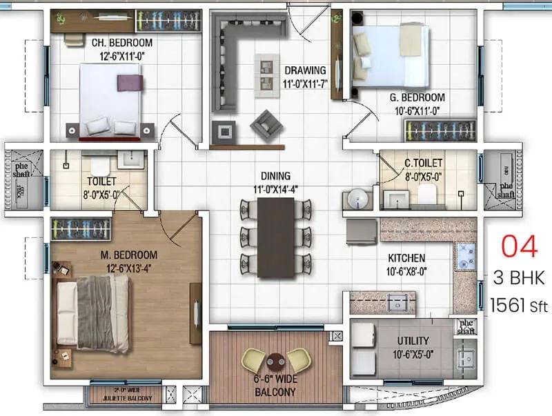 DSR Evoq Apartments apartments