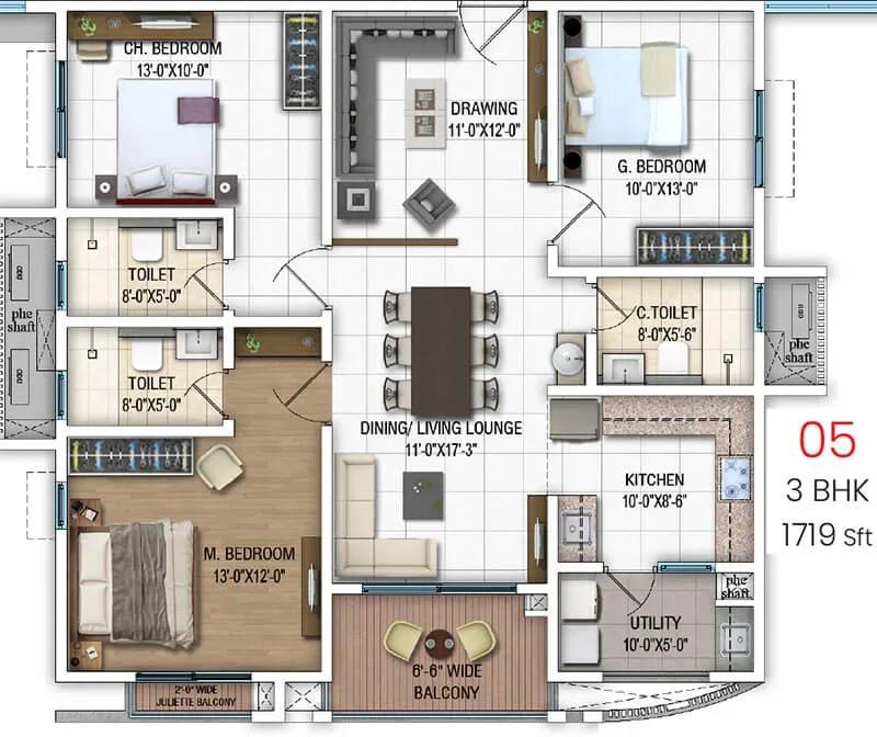 DSR Evoq Apartments apartments