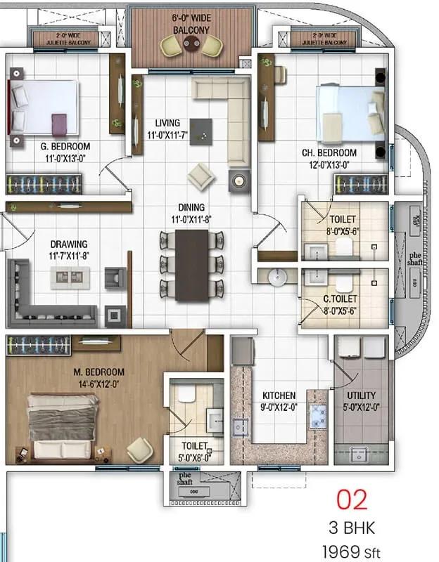 DSR Evoq Apartments apartments
