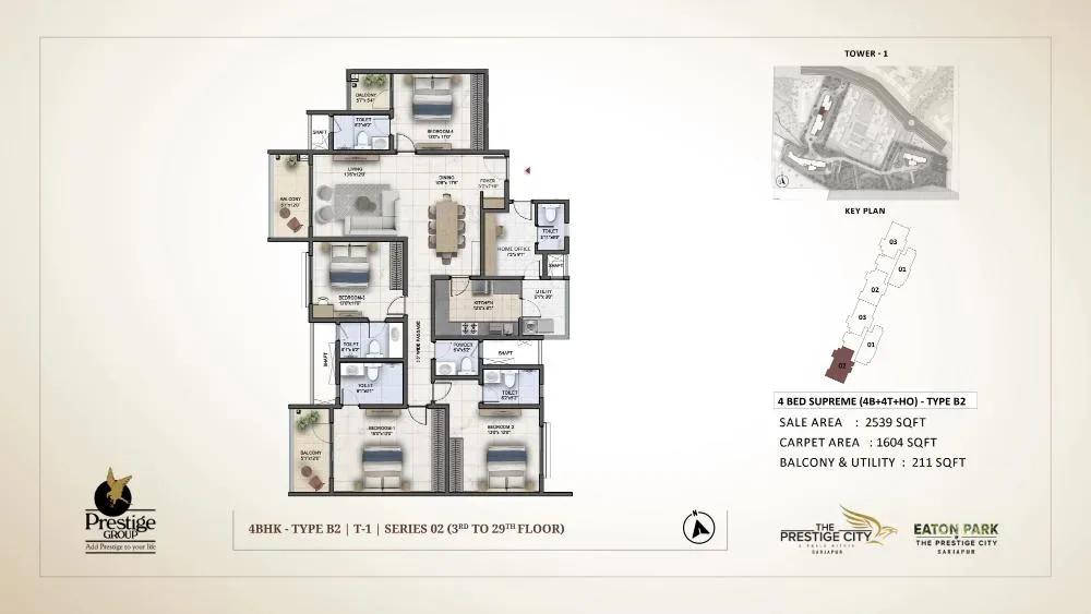 Prestige City Eaton Park apartments