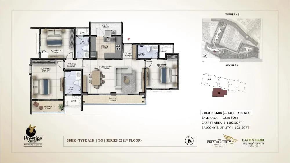 Prestige City Eaton Park apartments