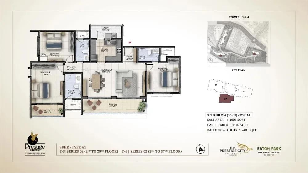 Prestige City Eaton Park apartments