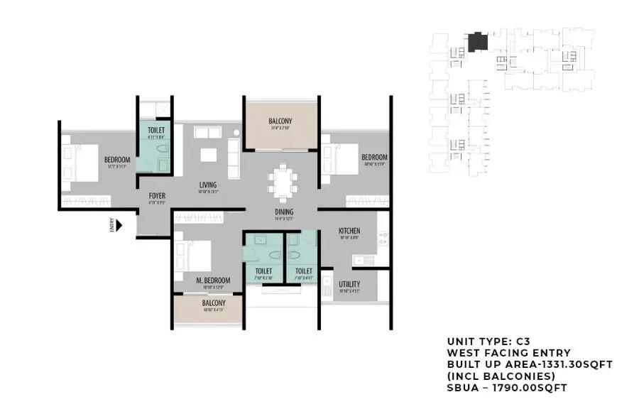 ELV High Garden apartments