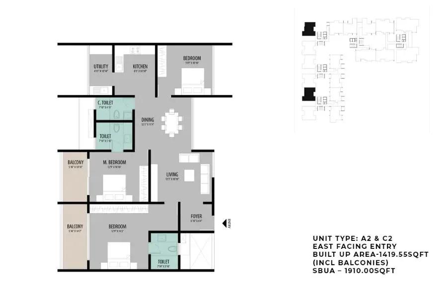 ELV High Garden apartments