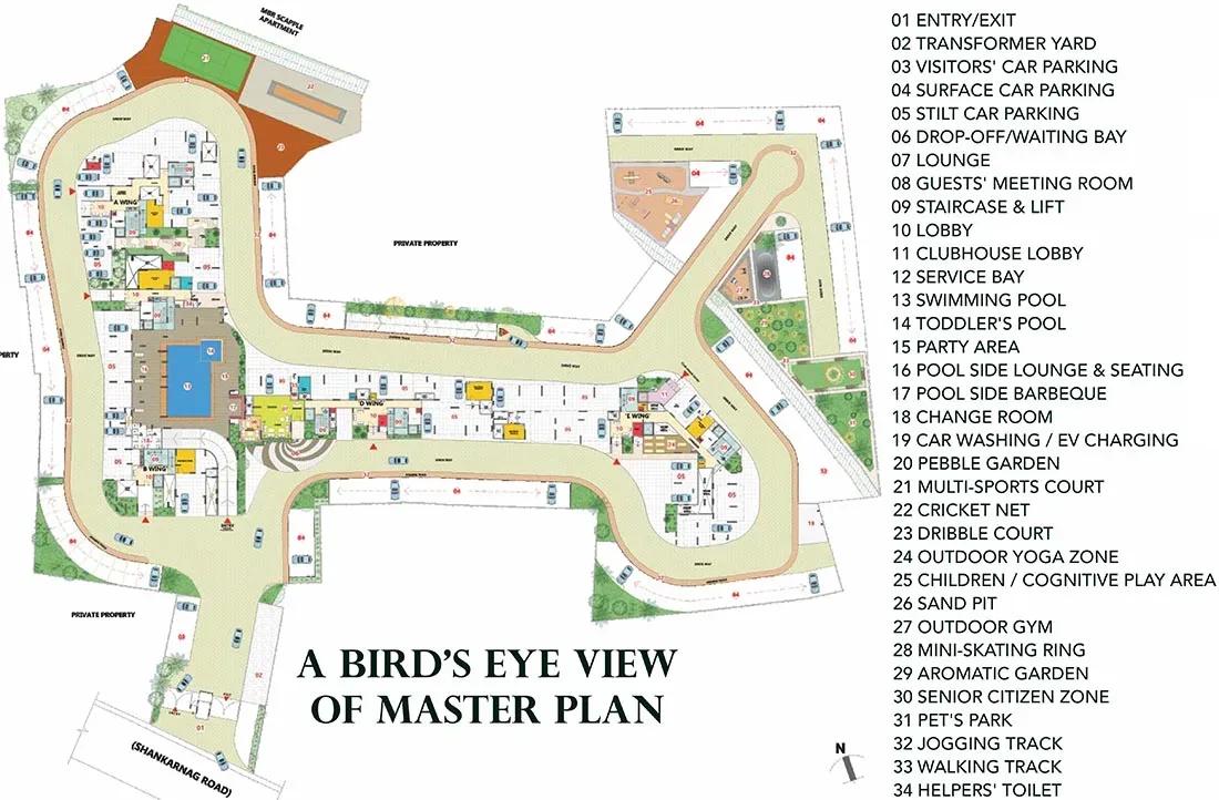 Esteem South Park apartments master plan