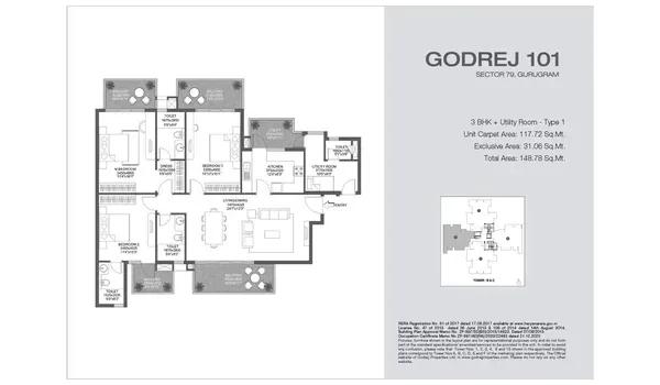 Godrej 101 floor plan