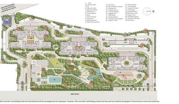 Godrej Aristocrat master plan