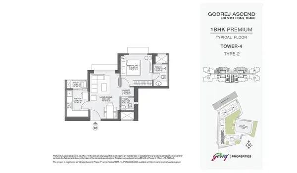 Godrej Ascend floor plan