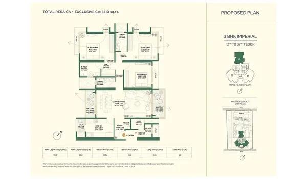 Godrej Five Gardens floor plan